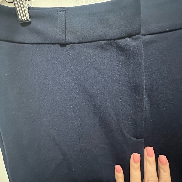 J. McLaughlin Deanne Pants Winter Navy Tailored Professional Size 8 NWOT $188 - Picture 4 of 5